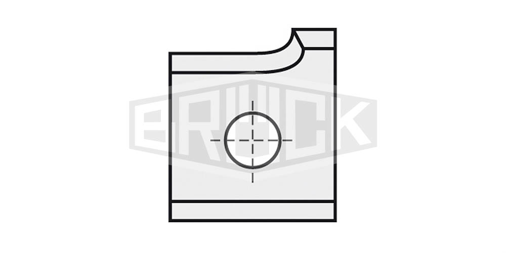 HW-WP 12x14,5x2 mm R2,5 links B20