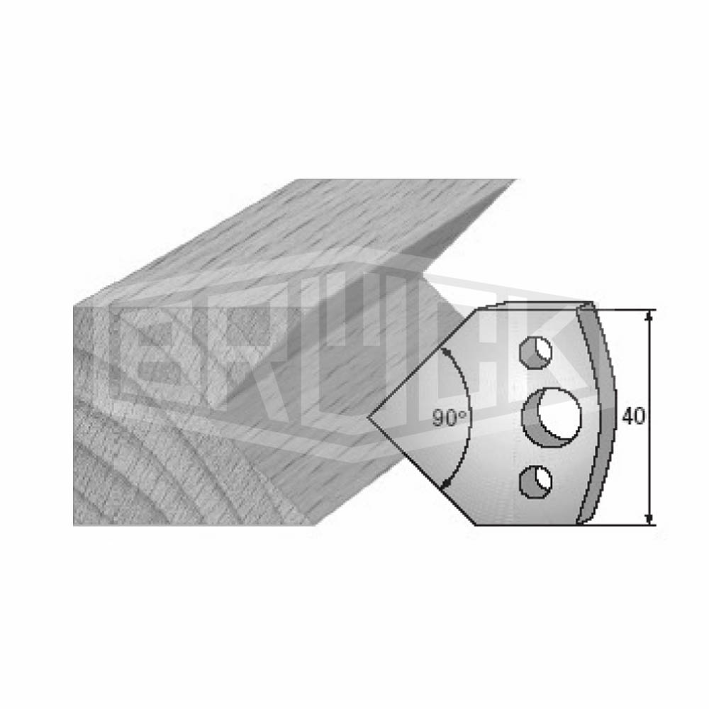HW UNI-Profilmesser 40mm Nr. 127