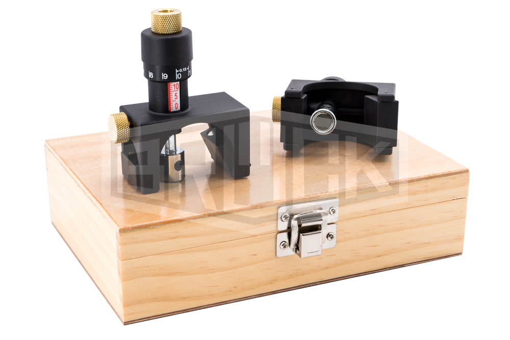 MAGNET-Bügellehre QUICK-SET (2x in Holzkassette)