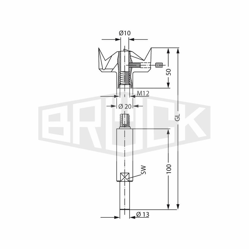 ZOBO Bohrer C 65x150 S3
