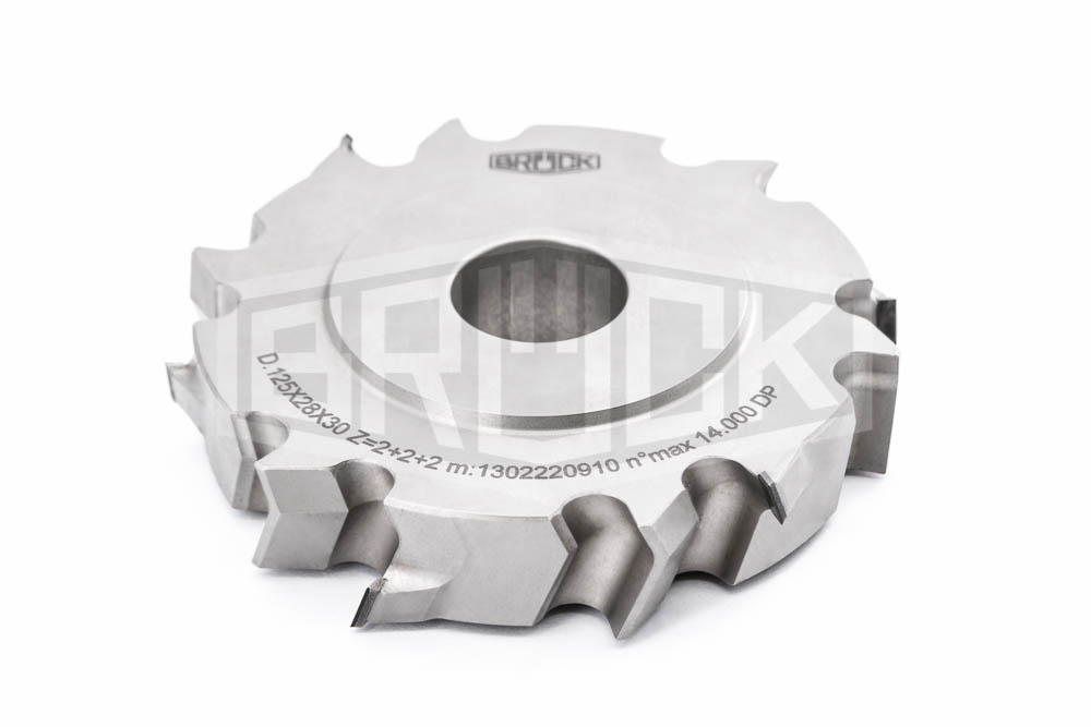 DP Falzkopf ECONOMY 125 x 25 x 30 mm Z2+2