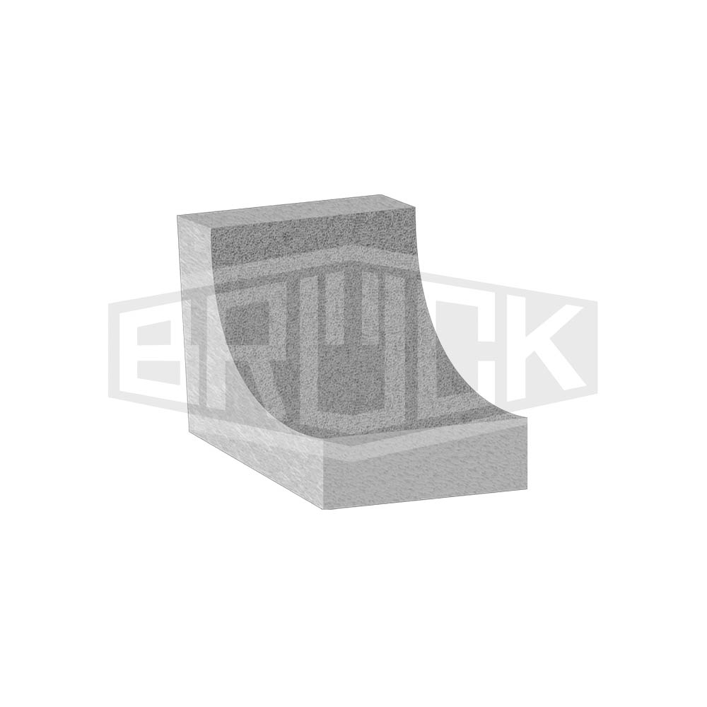 HW-Hohlkehlfr. R=3mm D=15,5mm NL=9,5mm S=12mm