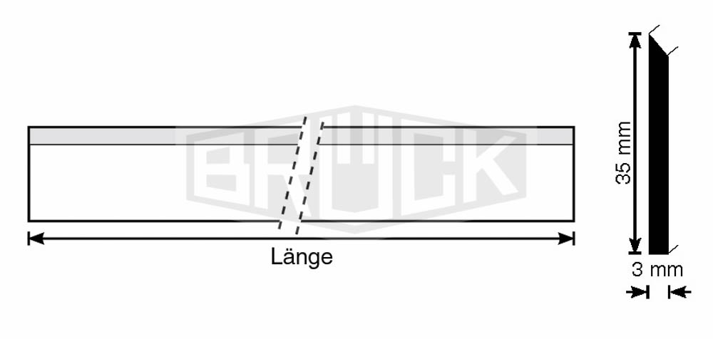 HS-Hobelmesser 80 x 35 x 3,0 mm 18%