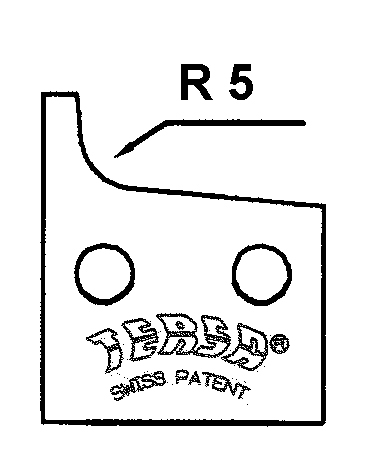TERSA HS Radienmesser R5 – links