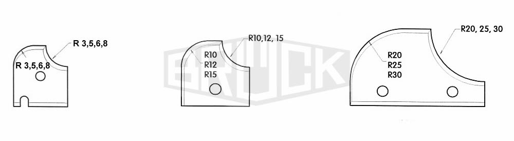 WP-Radienfr. COMBITOOL Standard R=10mm