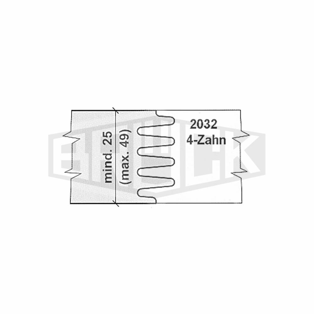 WP-Verleimfräser 145 x 50 x 30 mm Z2 – 4 Zahn