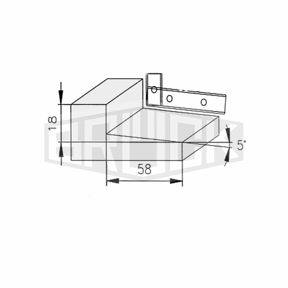 WP-Abplattprofiler 200 x 35 x 30mm Z2+2 EG – MAN