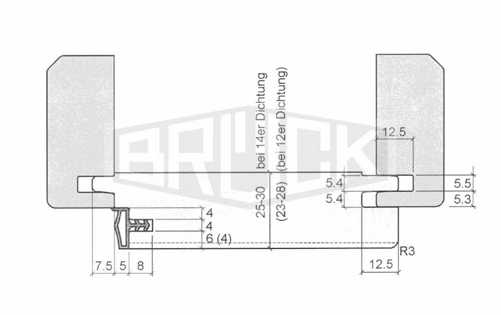 WP-Türfutter-Messerkopf  166 x 122 x 30mm Z2