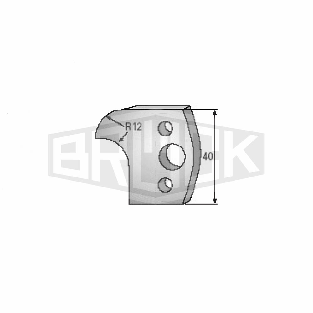 UNI-Abweiser 40mm Nr. 5