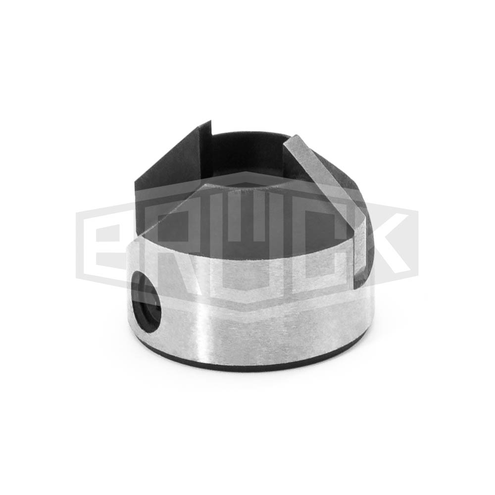HW-Aufsteck-Vers. d=4mm D=16mm R