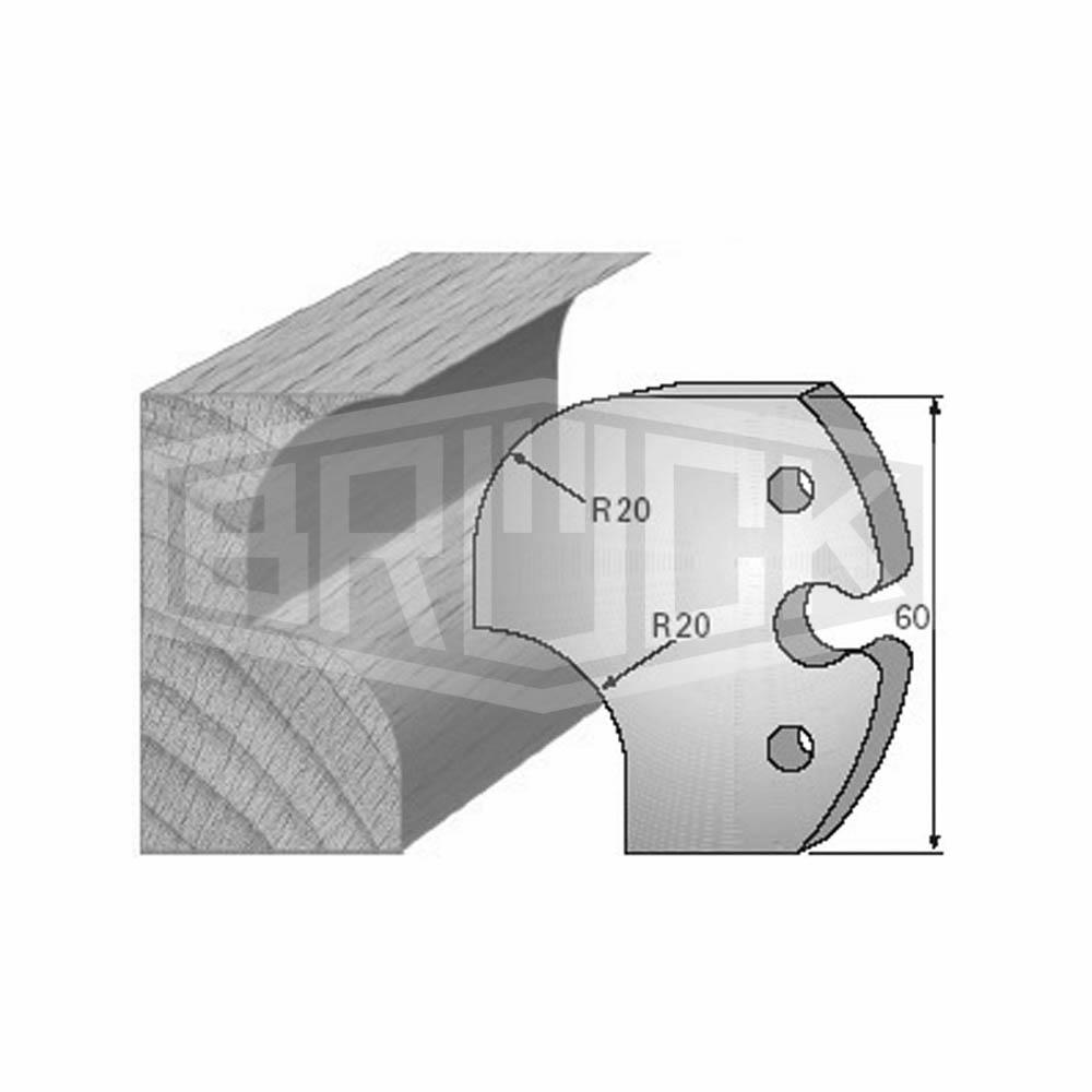 HS UNI-Profilmesser 60mm Nr. 62019