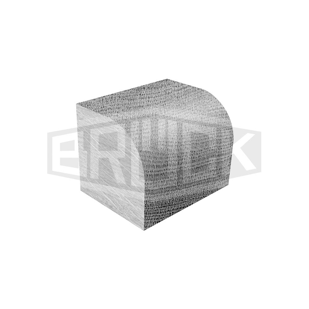 WP-Abrund-/Viertelstabfr. R=2mm D=26mm NL=19,5mm