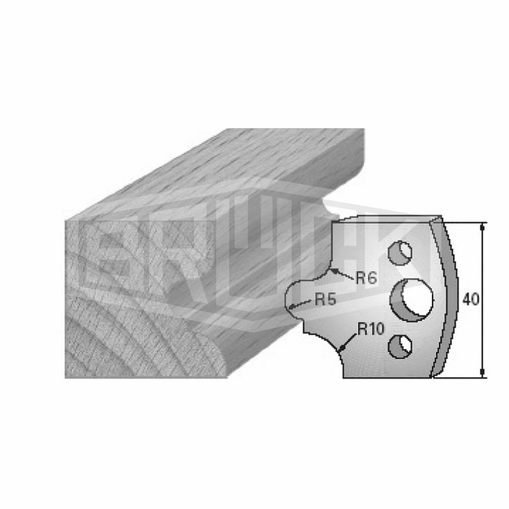 HW UNI-Profilmesser 40mm Nr. 12