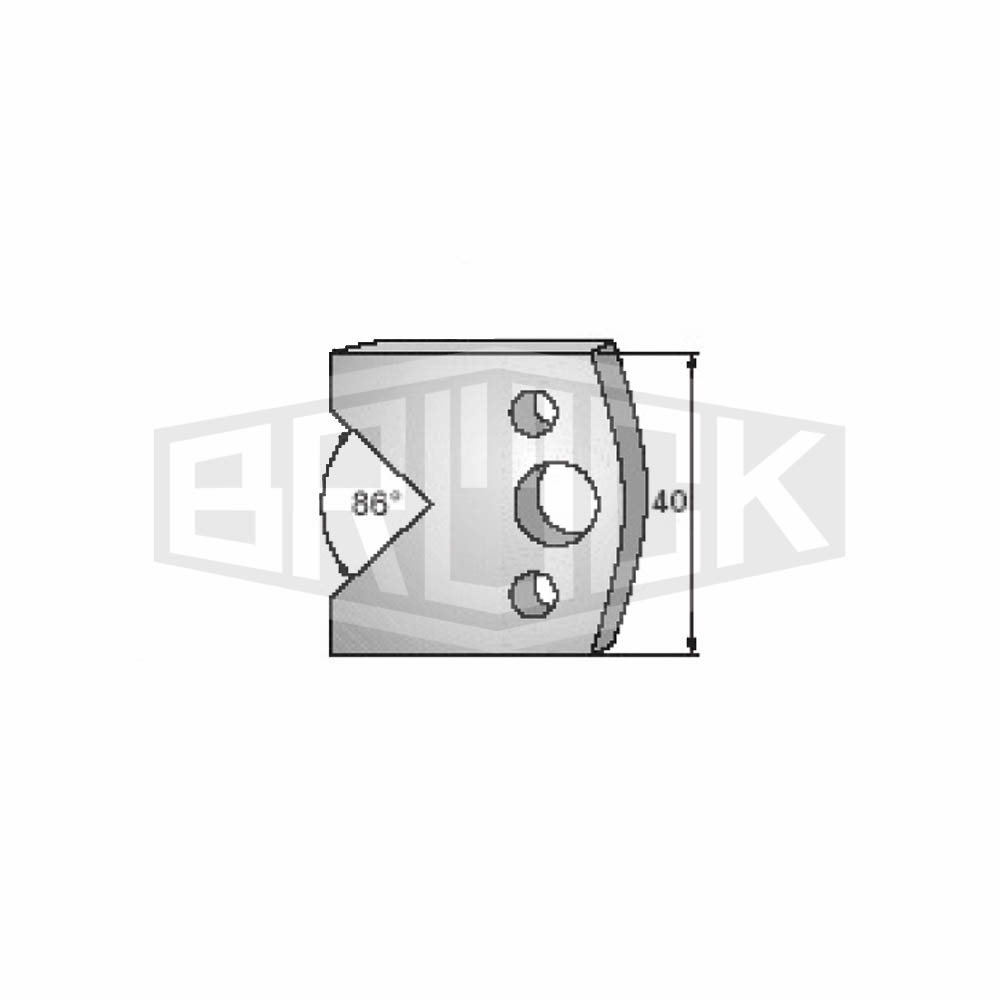 UNI-Abweiser 40mm Nr. 34