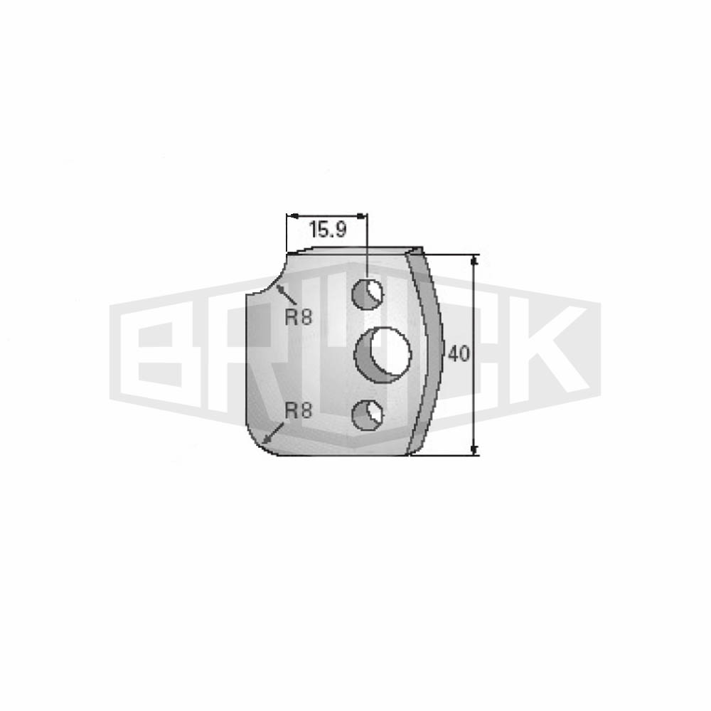 UNI-Abweiser 40mm Nr. 174