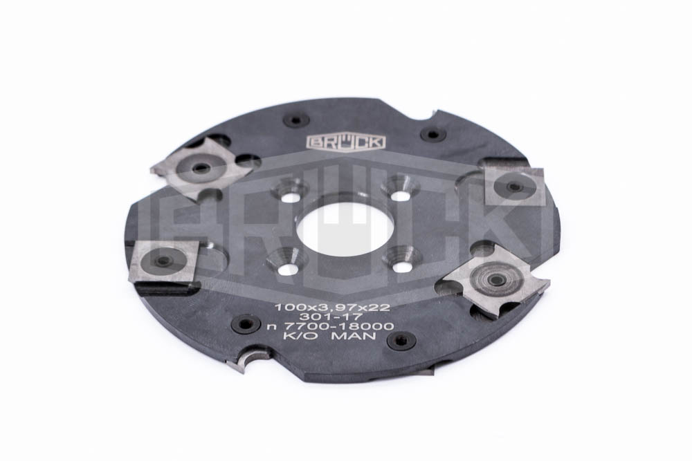 WP-Nutfräser f. Lamellen 100 x 3,97 x 22 mm Z4 V4