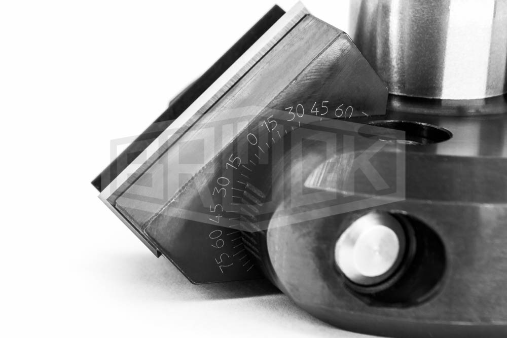 WP-Schwenkmesserkopf 85 x 39 x 25mm Z2