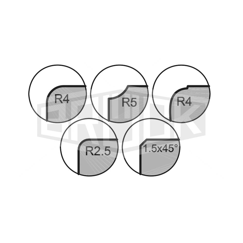 WP-Türfalzfräser f. Falztiefe 15mm