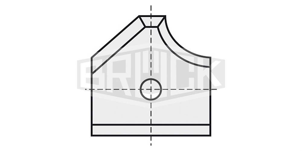 HW-WP 16x17,5x2 mm R2 rechts B20