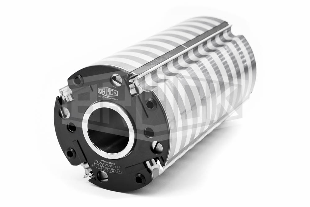 TERSA - Hobelkopf 100 x 60 x 35 mm Z4 - R2000