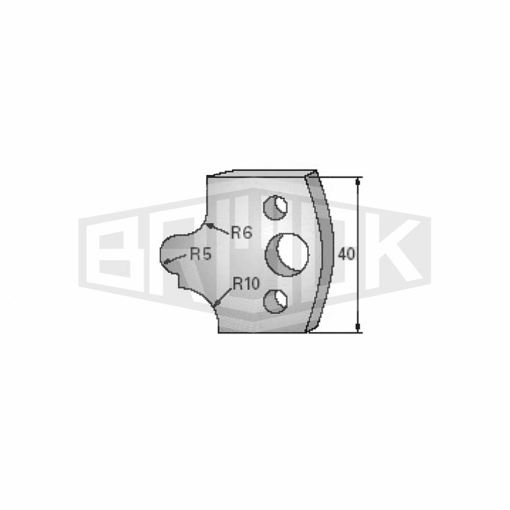UNI-Abweiser 40mm Nr. 12