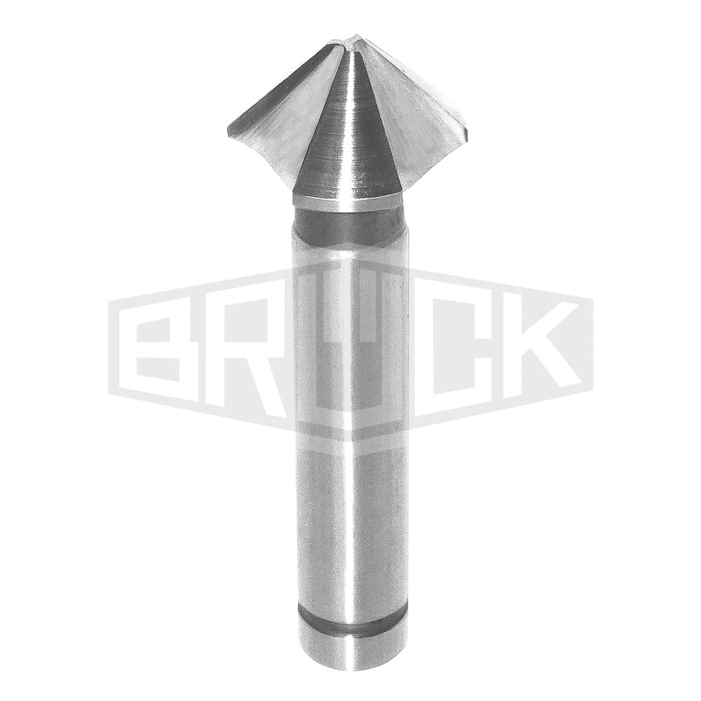 HS-Kegel- u. Entgratsenker D=20.50mm S=10mm GL=63mm