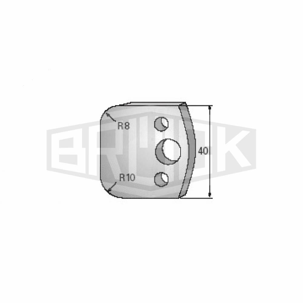 UNI-Abweiser 40mm Nr. 3