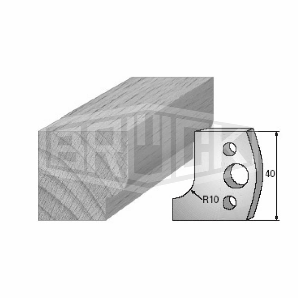 HW UNI-Profilmesser 40mm Nr. 13
