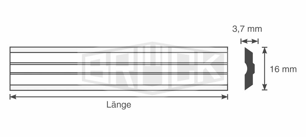 VARIPLAN HS Hobelmesser 80 mm