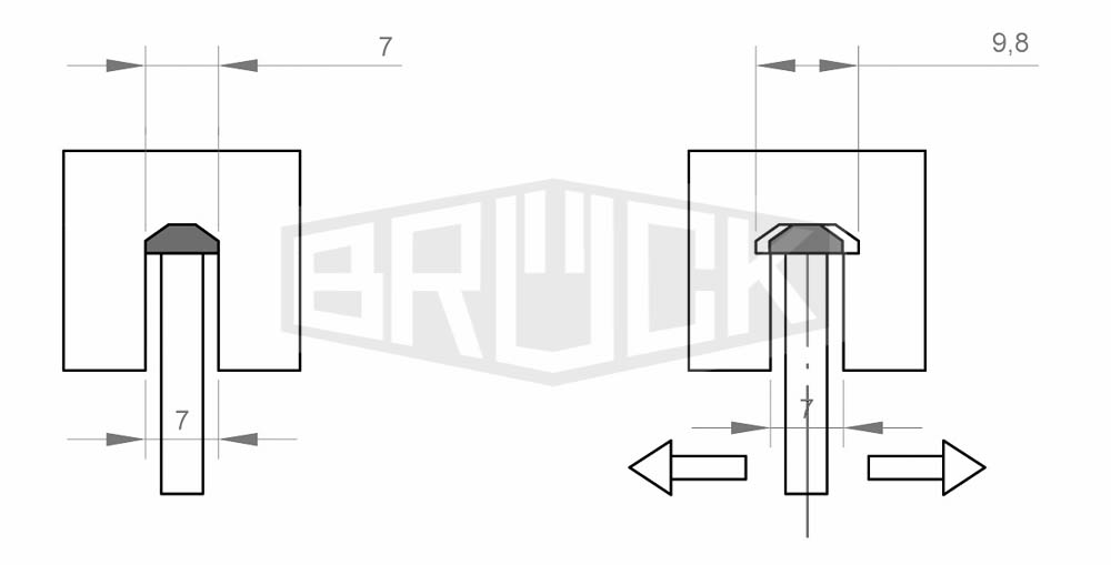 DP-Nutfräser 100,4 x 7 x 30 mm Z3 + 4NL