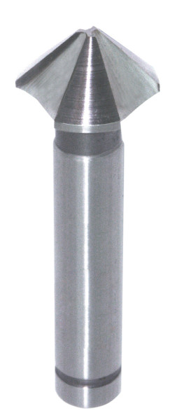HS-Kegel- u. Entgratsenker D=6,35mm S=5mm GL=40mm
